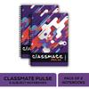 Classmate Premium 6 Subject Notebook - 203mm X 267mm, Soft Cover, 300 Pages, Unruled