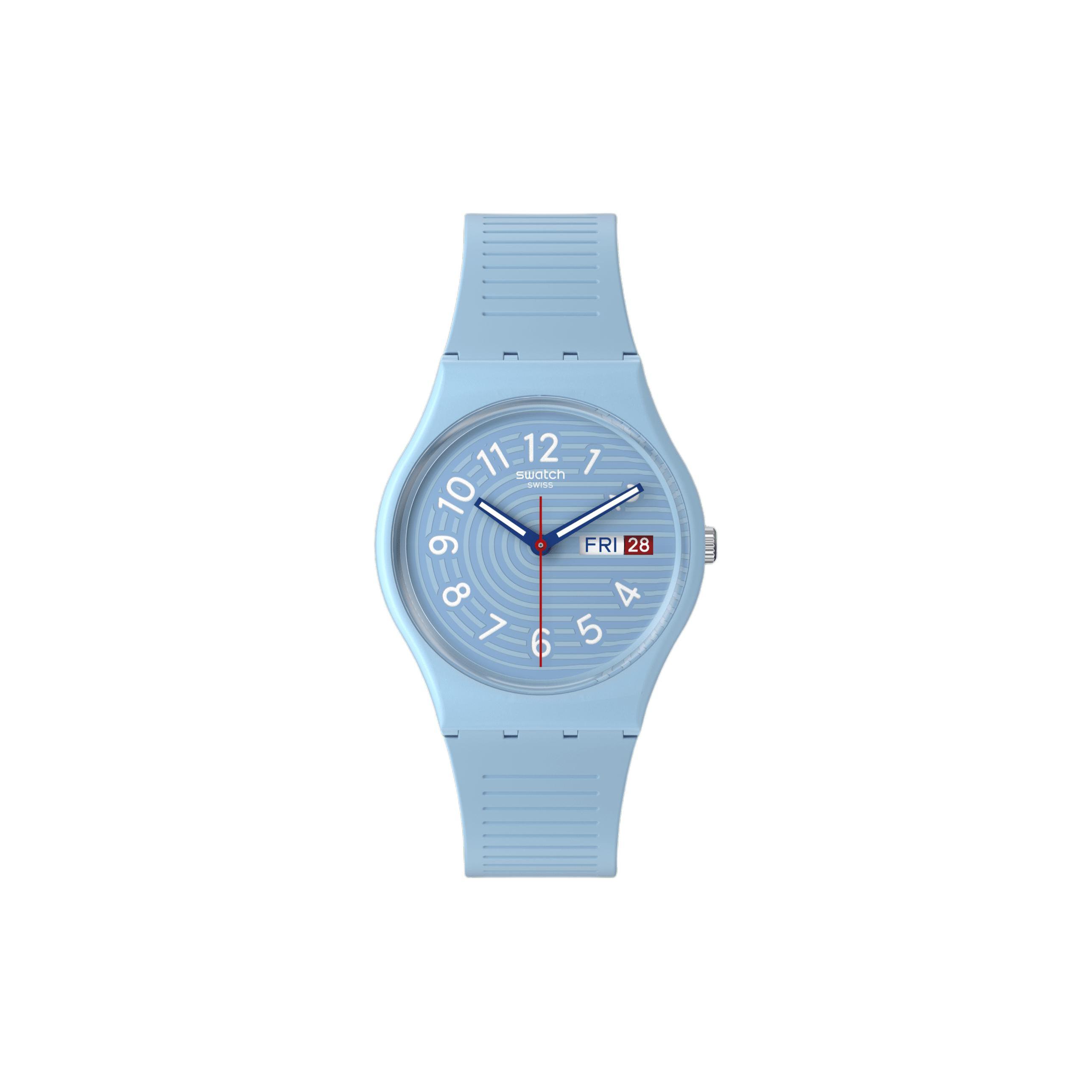 SWATCH Unisex Blue Watch SO28S704 SO28S704 Blue Dial