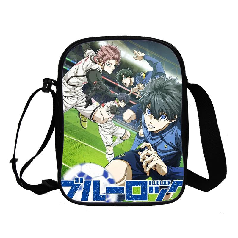 Neue Blaue Gefängnis Animation Peripherie 3D Vollfarbdruck Tragbare Umhängetasche Teenager Crossbody Tasche