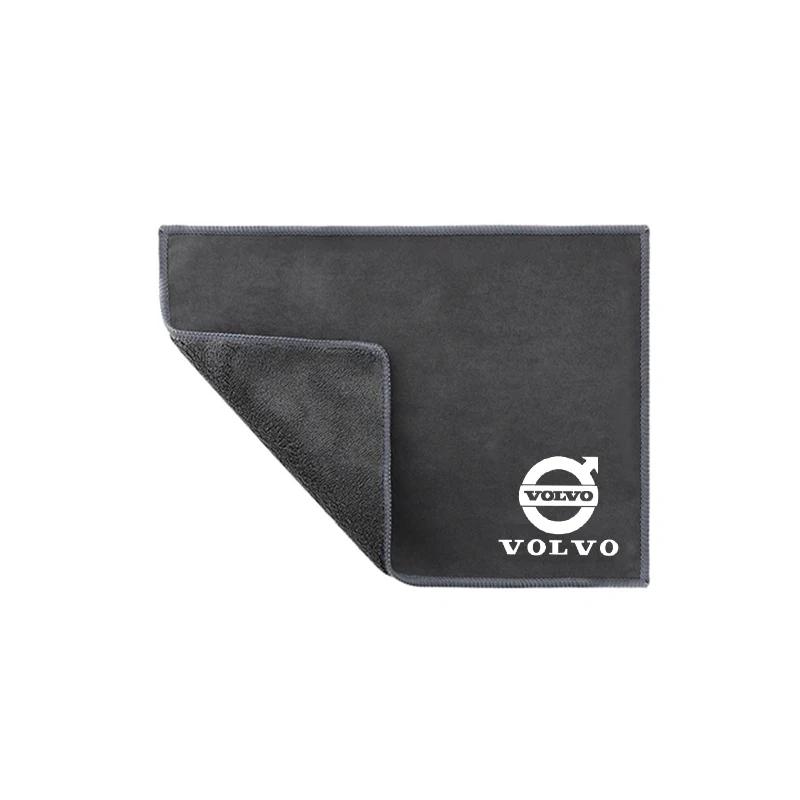 Microvezeldoek Auto Logo Auto Schoonmaak Verzorgingsaccessoires Voor Volvo V90 V60 V40 XC90 S60 C30 XC60 V50 V70 S90 XC40 S80 T6 Olestar