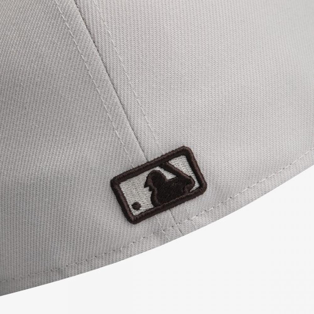 New Era Mlb La Dodgers Fitted Cap Outline Stone