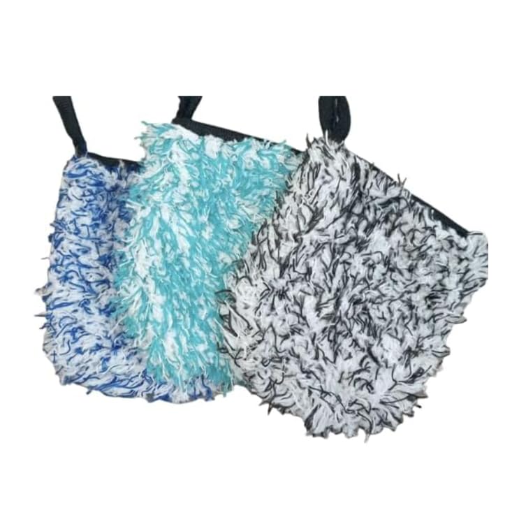 Micolora Wheel Detail Car Wash Mitt Reaches Every Gap Microfiber