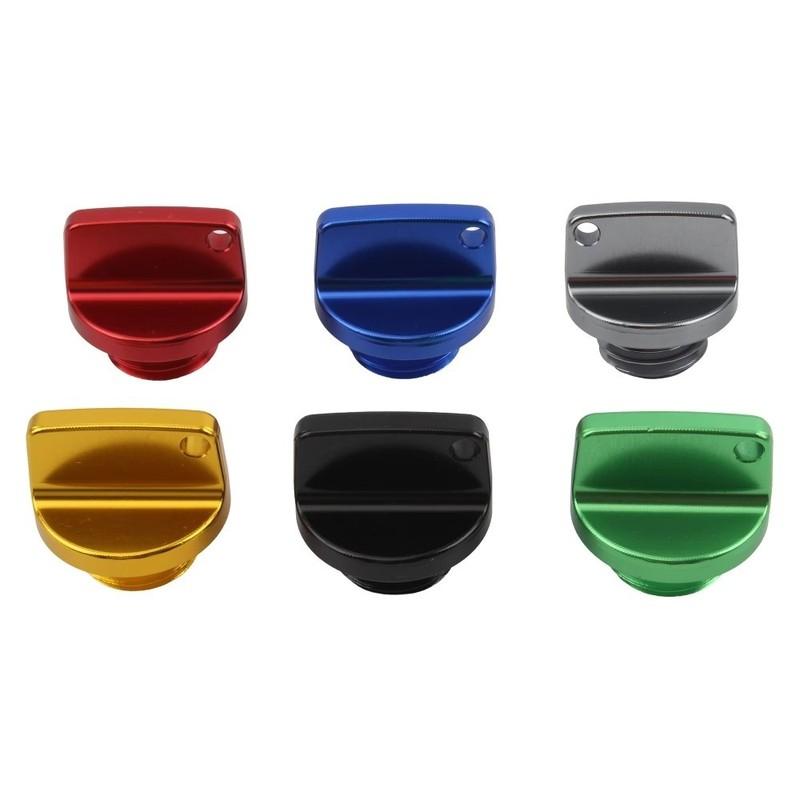 Fastener CNC Motorcycle Oil Cap Aluminum Engine Oil Plug Screw-On Universal Crankcase Cover Screw Replacement-Parts