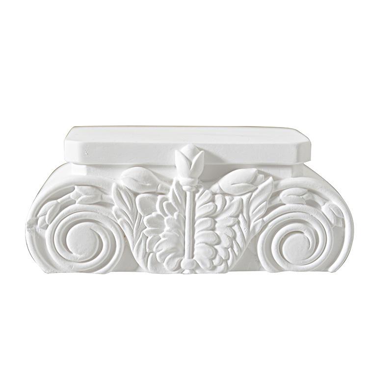 3D White Plaster Nail Art Props & Ornaments for Still Life Photography