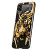 Animal Tiger Hard PC Phone Case For Samsung Galaxy Z Flip 6 5 4 Black Cover For Galaxy Z Flip 3 Foldable Shockproof Capas Fundas