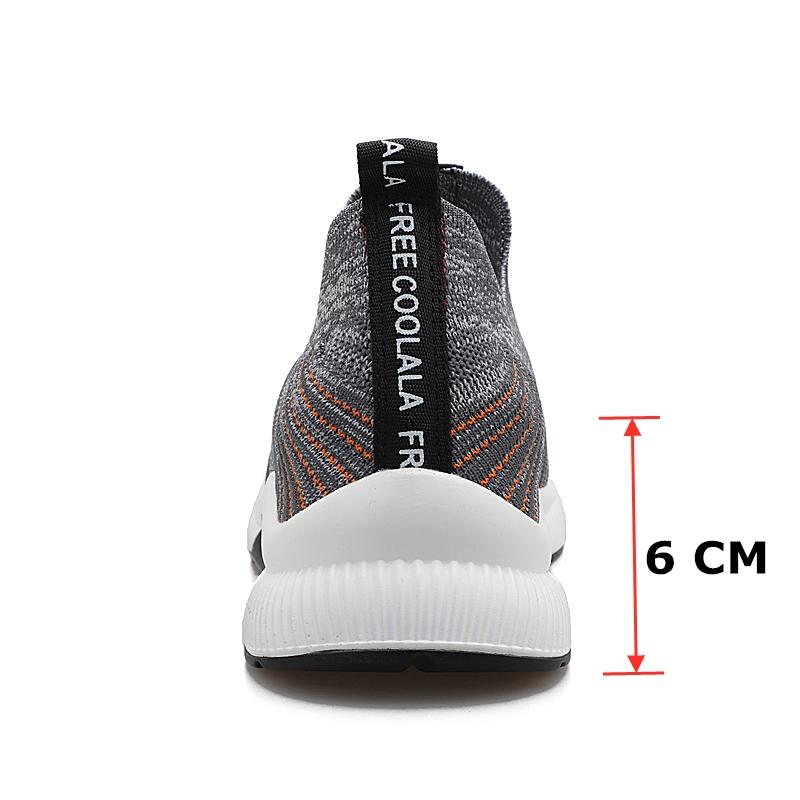 Sneaker Herren Schuhe mit Absatz Höhe Erhöhung Einlegesohlen 5CM Mann Mesh Sportschuhe Versteckte Absätze Innen Höhe Erhöht Herrenschuhe