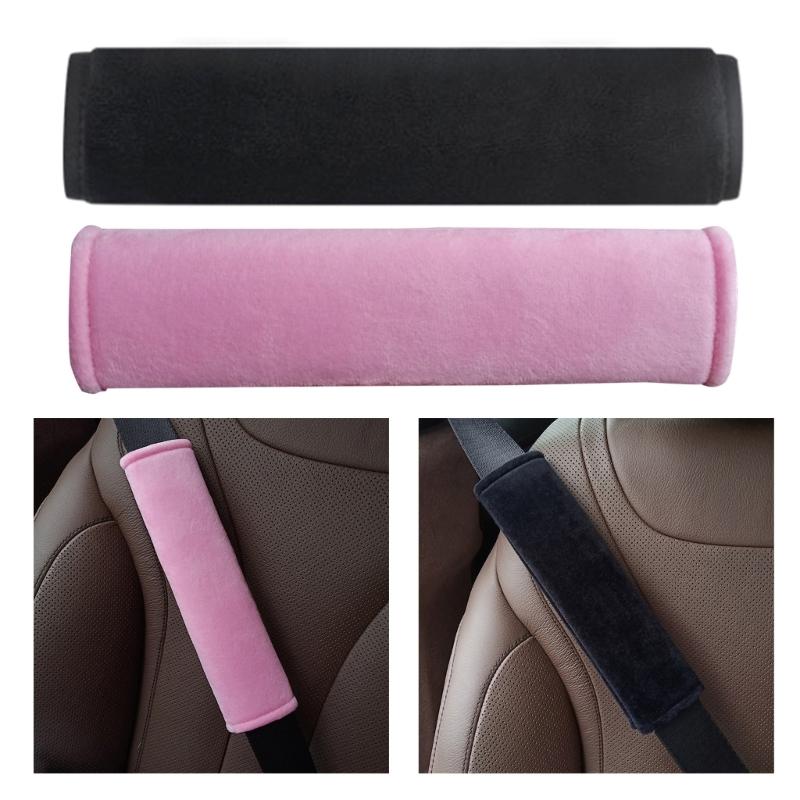 Car Seat Belt Pad Soft Seat Belt Cover for Shoulder Pad Neck Cushion Protector Car Accessories Length 25cm/10-inch