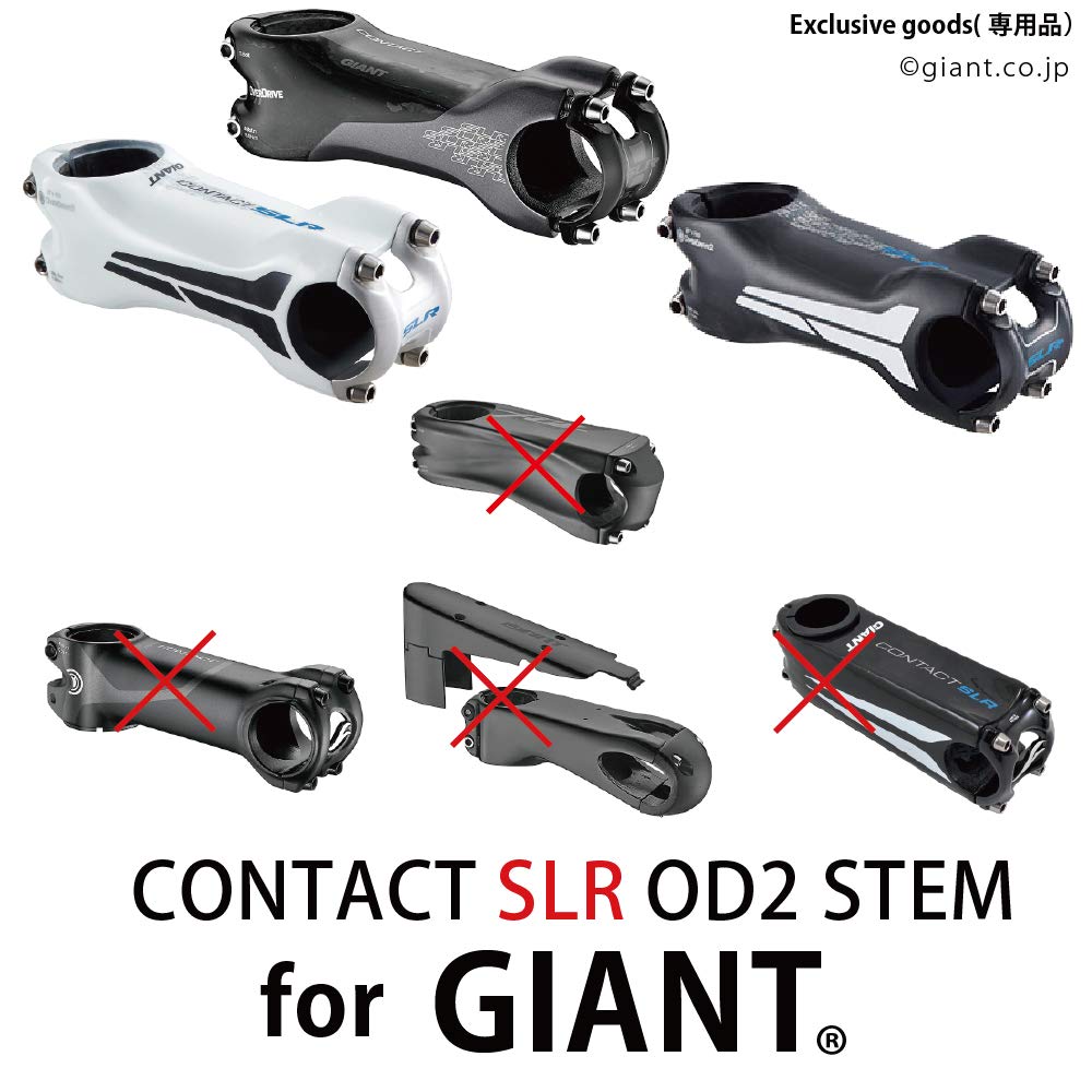 REC-MOUNTS Garmin Combo-feste GIANT(R) Type2 (for Contact SLR OD2 stem, med nedre adapter) [GIANT2-GM+GP]