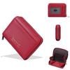Baellerry Women's Lychee Texture Zipper Card Holder Wallet - Stylish Coin and Card Organizer