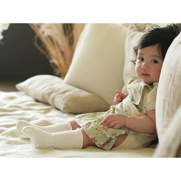 Hi Baby Club Newborn Rolling Knee Ponožky 3dílná sada Bear Paw Protiskluzové, korejské kojenecké výrobky