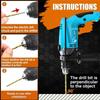 Straight Handle Twist Drill Bit High-Speed Steel Metal Drill Drill Bit