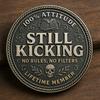 Old F*ckers Club Coin Funny Still Kicking Lifetime Member Coin No Rules No Filters Challenge Coin Adults Collectible Retirement Birthday Gag Gift for