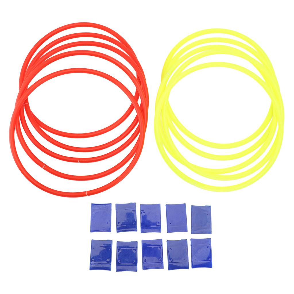 Outdoor Ring Game with 10Pcs Rings Connectors 28cm Improved Balance Enhanced Coordination Ring Game