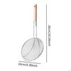 Colander Skimmer Food Strainer Fine Mesh Sieve Wire Sifter for Oil Powdered Sugar