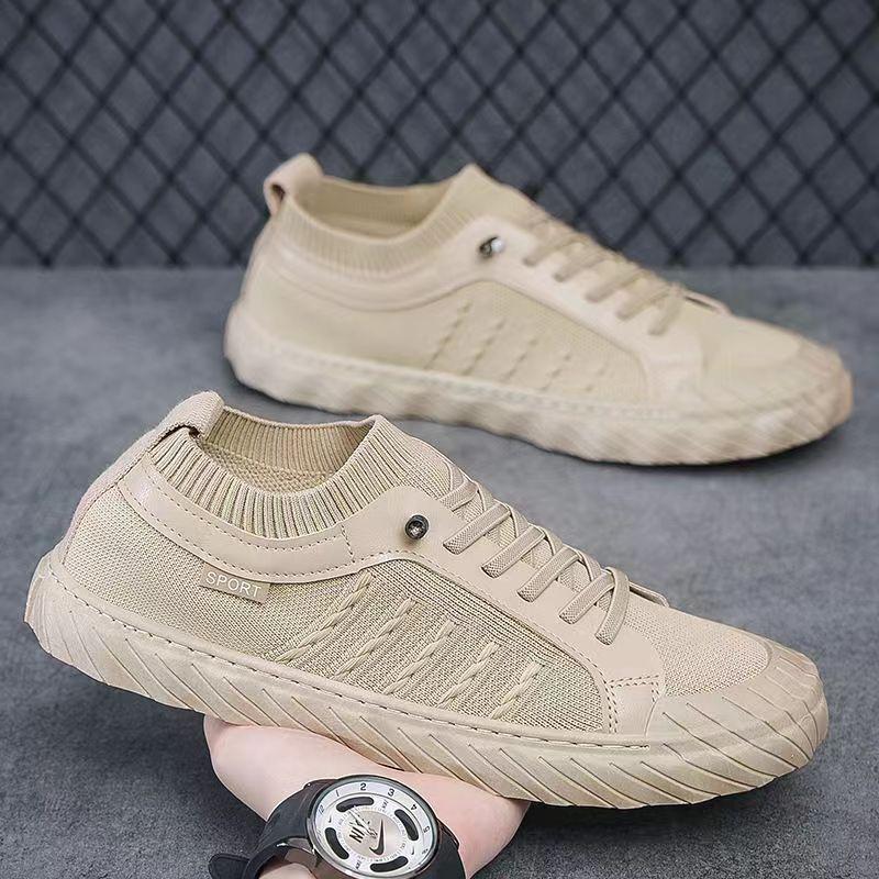 

2024 Весна Новые сетчатые тканые дышащие мягкие подошвы Мягкие повседневные спортивные мужские туфли-одиночки Повседневная обувь 39 серый