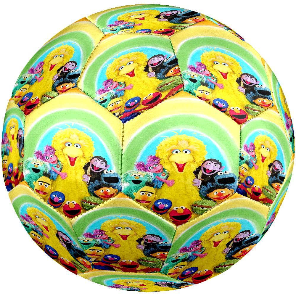 Sesame Street Theme Size 5 Soccer Ball, Suitable for Both Indoor and Outdoor Matches, a Gift Suitable for Everyone.