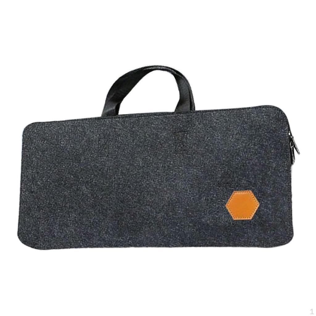 PC Keyboard Storage Bag Case Lightweight Simple with Handle Gaming Carrying