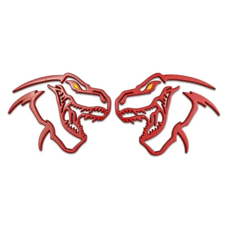 

1 пара стикеров с эмблемой багажника автомобиля динозавра