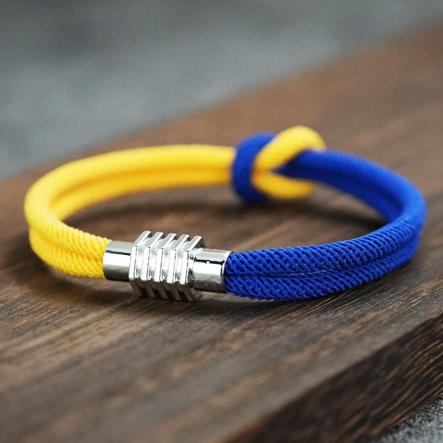 New 8 Styles Classic Contrast Color Design Men Bracelet Boyfriend Gift A Grade Rope Handmade Wrap Braslet Pulseria Hombre Joias