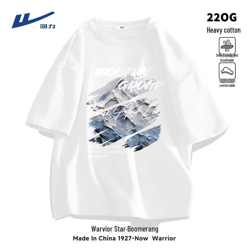 Warrior Men s Heavyweight Cotton Short Sleeve T-Shirt S