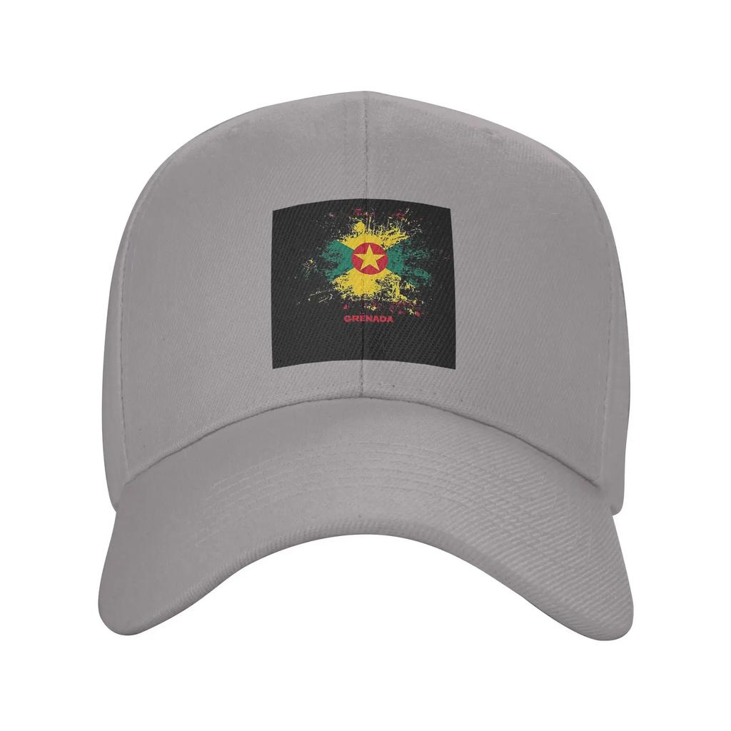 Unisex Baseball Hats Grenada Watercolor Flag Of Grenada Grenadian Outfit Streetwear Summer Sports Baseball Caps Casquette