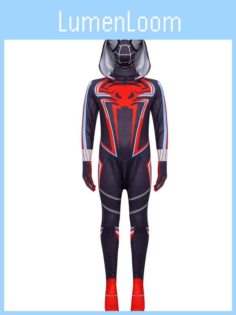 Costume Halloween Cosplay Venom Deadpool Tight Jumpsuit Fitting
