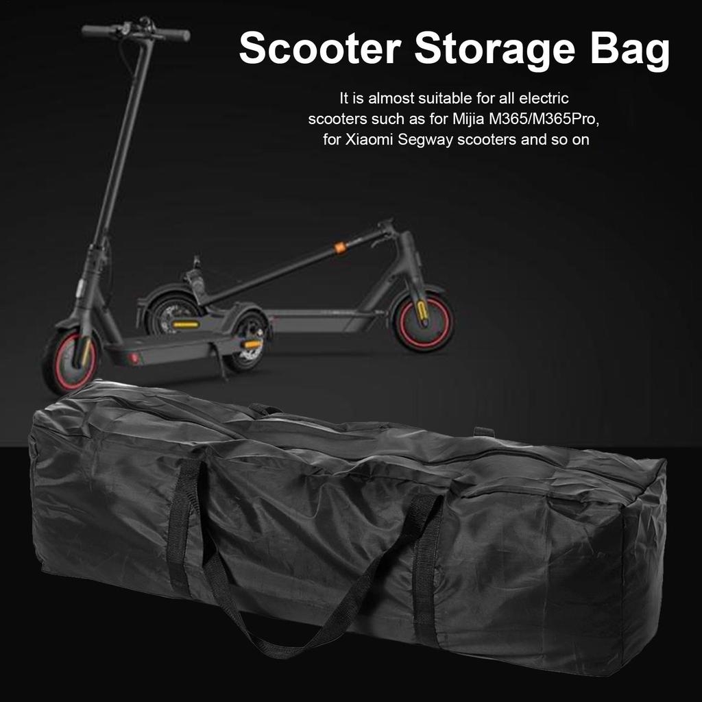 Folding Electric Scooter Carry Bag Waterproof E-Scooter Storage Bag Cover Oxford Skateboard Carry Bag Water Resistant
