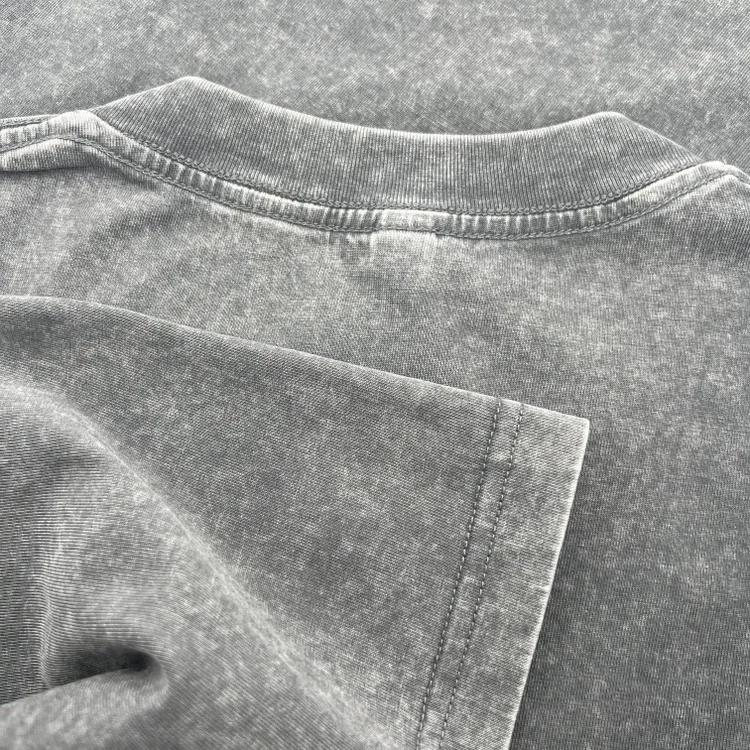 Men Short Sleeve O Neck Vintage Do Old T-shirt Pure Cotton