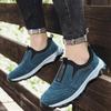 Fashion Outdoor Men's Sneakers Breathable Running Shoes New Lightweight Casual Shoes Non Slip Hiking Shoe Slip on Men Shoes Plus Size 50