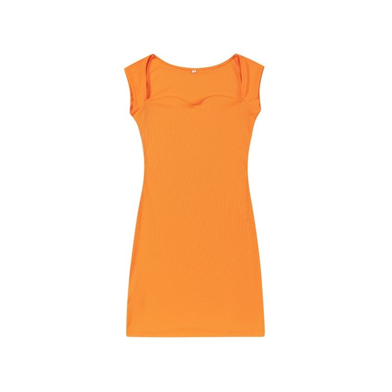 Small Summer New Arrival European and American Nightclubs Sexy Slim Fit Slimming Sheath Sleeveless Dress Short Skirt Bottoming Skirt for Women