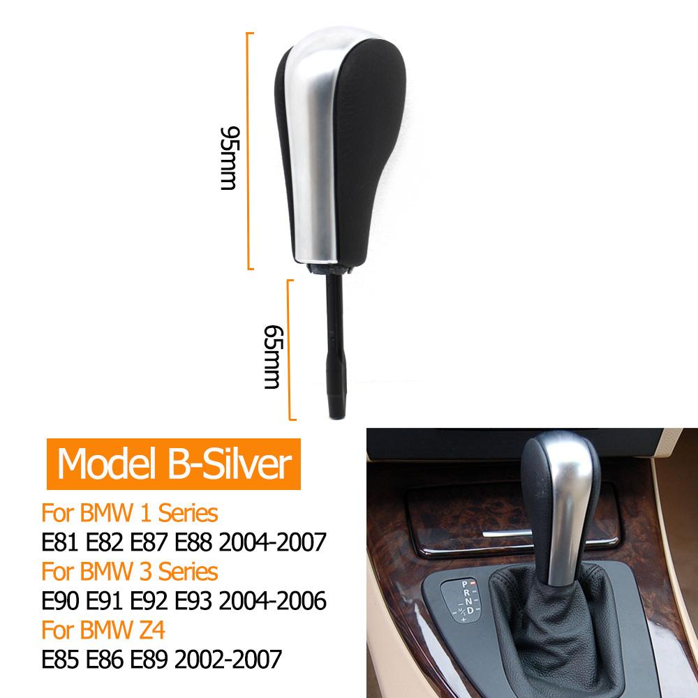 Auto-Schaltknauf Hebel Schalthebel Stick für BMW 1 3 5 7 X1 X3 X5 Z3 Z4 Serie E46 E39 E36 E53 E60 E83 E84 E85 E86 E87 E89 E90