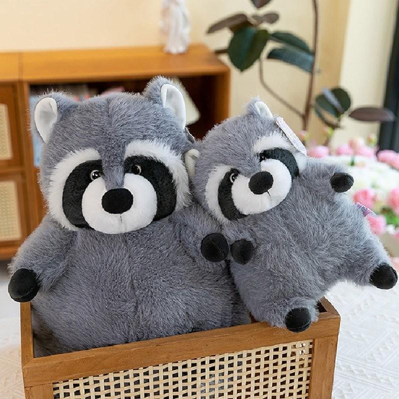 Toys Raccoon Plush Dolls Room Decoration Ornaments Children Festivals Gifts