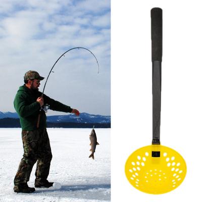 MUQZI Sports Accessory High Quality Ice Fishing Scoop Anti-Scratch Ergonomics Design Cold-Resistant