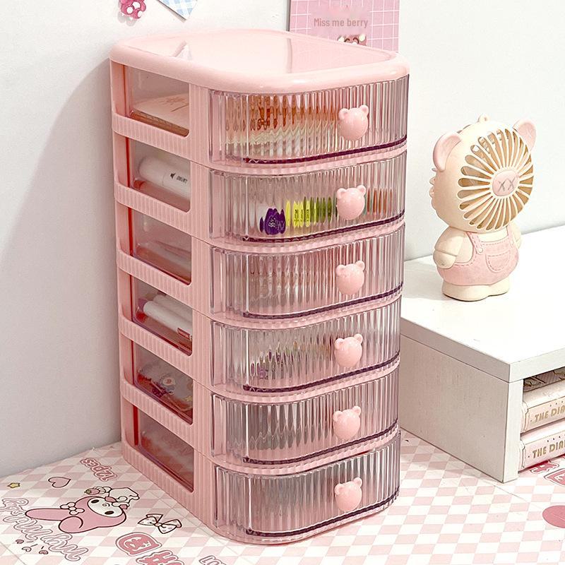 Desktop Drawer Jewelry and Cosmetics Storage Box