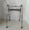 Foldable Stainless Steel Walker with Seat for Elderly - Outdoor, Pushable, Four-Wheel Cane