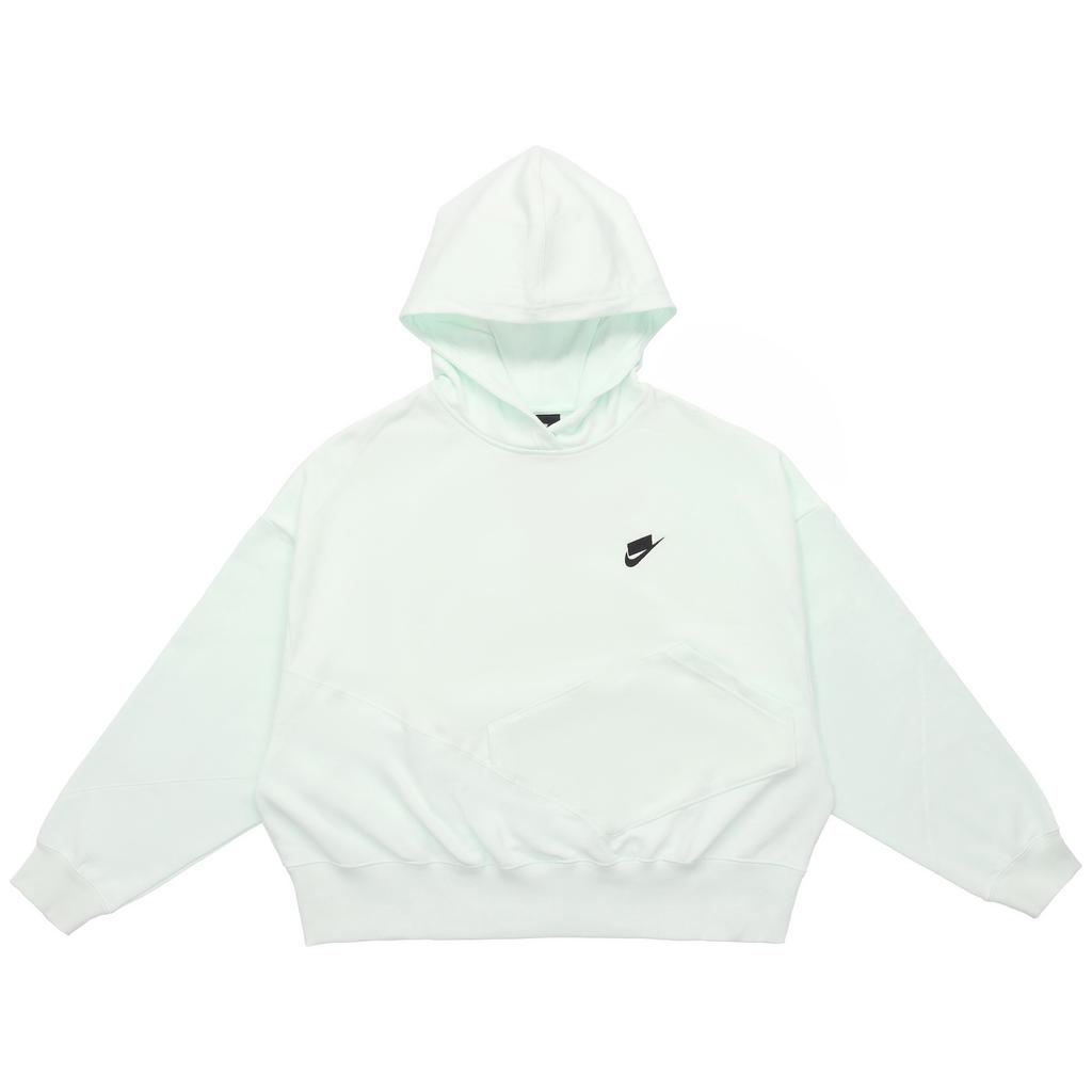 Nike Irregular Pocket Loose-Fit Sport Hoodie Women Hoodie Green DC5281-394