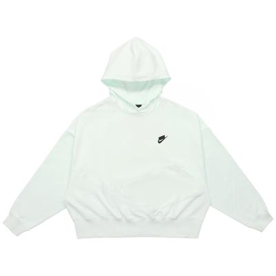 Irregular Pocket Loose-Fit Sport Hoodie Women Hoodie Green DC5281-394