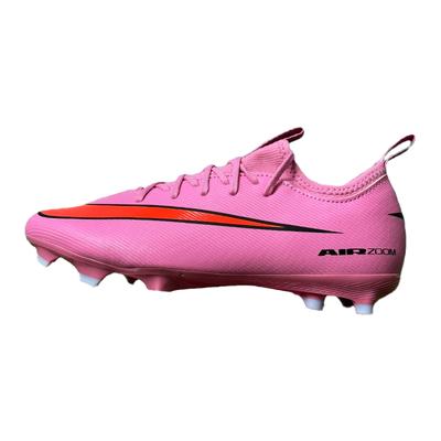 Mercurial Vapor 16 Academy Abrasion Resistant Low Top Kids' Soccer Shoes Pink Teenagers Sneakers FQ8392-600
