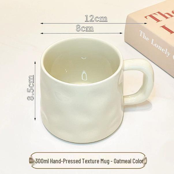 Ceramic Underglaze Breakfast Mug for Home or Office