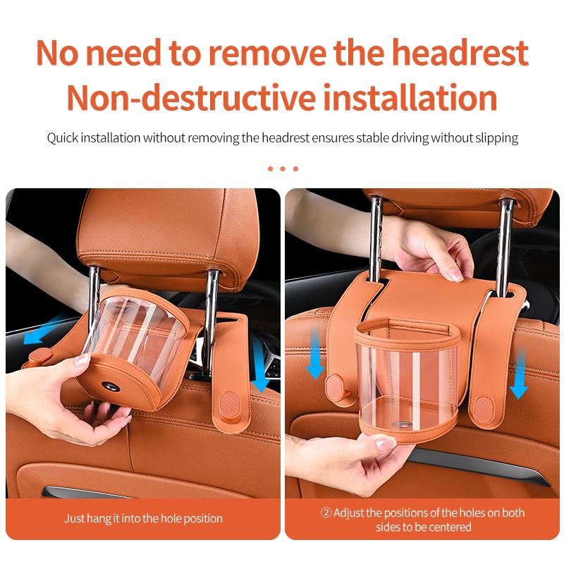 Car Seat Cup Holder Car Seat Back Multi-functional Hook Rear Water Cup Holder Car Trunk Organizer Hanging Backseat Storage Hook
