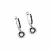 Black Awn Black Exquisite Drop Earrings for Women