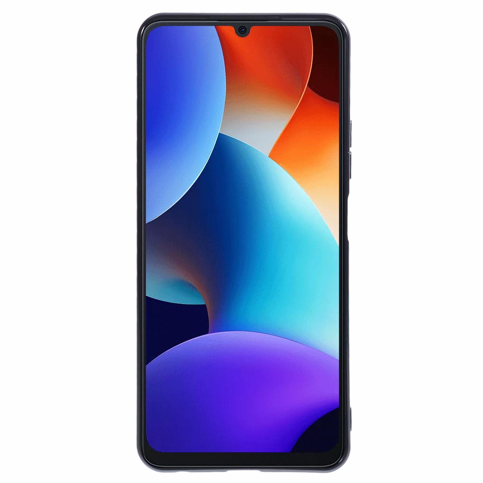 

For Blackview Color 8 Case Soft Finish TPU Thin Protective Phone Cover Black