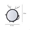 Desk 60° Rotation Mirror Single Sided Simple Round Decoration Modern Desktop Makeup for