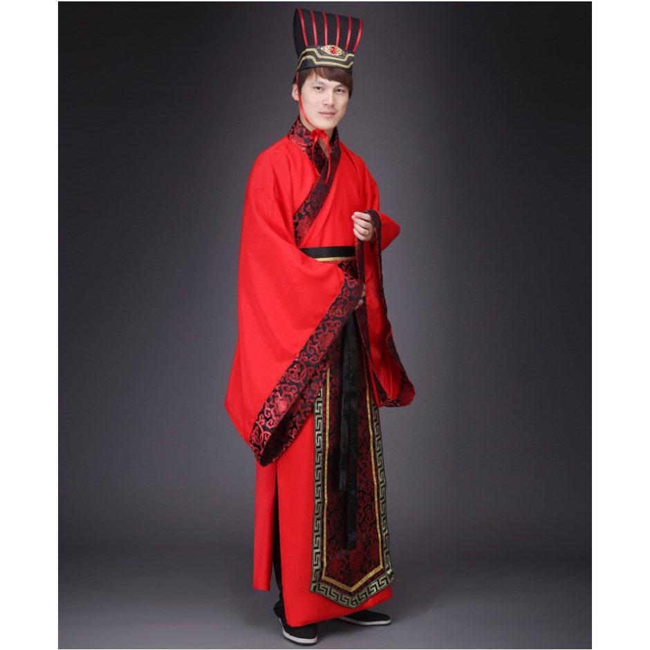 Chinese Long Sleeves Hanfu Long Dress Patchwork Ancient Style Chinese Traditional Costumes Performance Skirt Cheongsam Chinese Tang Suit