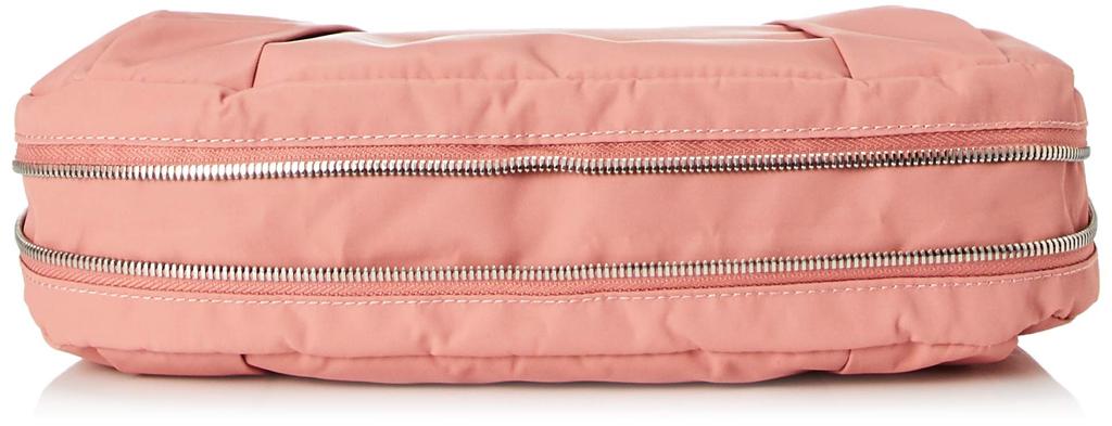 Recycled Nylon Front Tuck Size Coral [Isaac] 2-Way Tote, S, Y01-02-02,