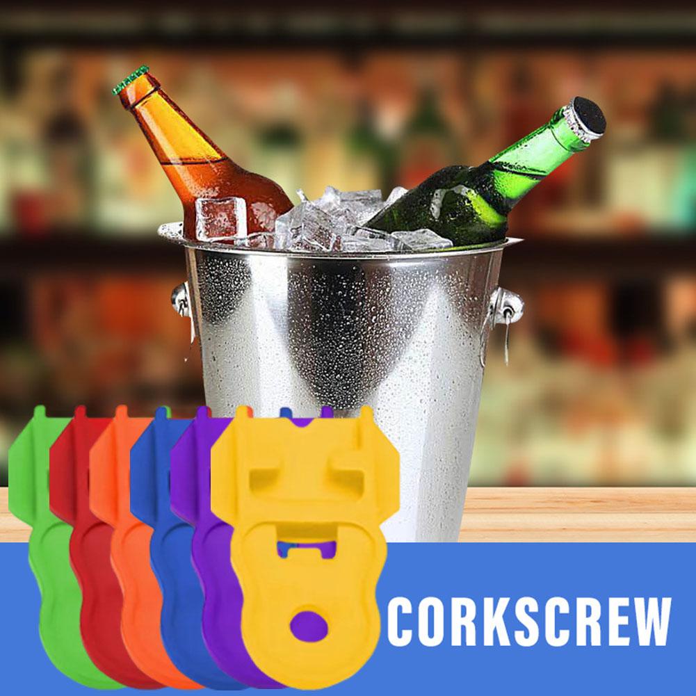 Simple Portable Bottle Opener Reusable Easy Can Opener Sealed Opener Drink Kitchen Supplies Remover Camping Tools Beer Lid P7B6