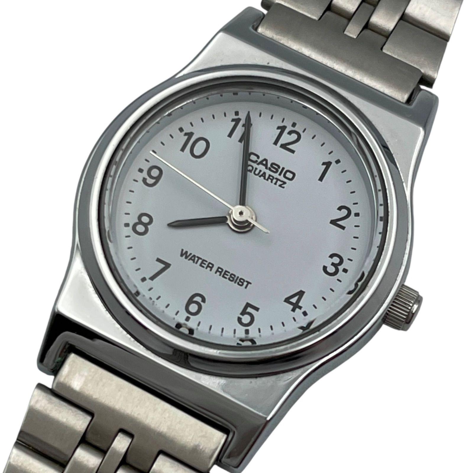 Used Operation/New Battery Casio CASIO LQ-333 Quartz QZ 3 Hand Analog Watch Cheap Casio Chipkashi Silver Silver [g12]