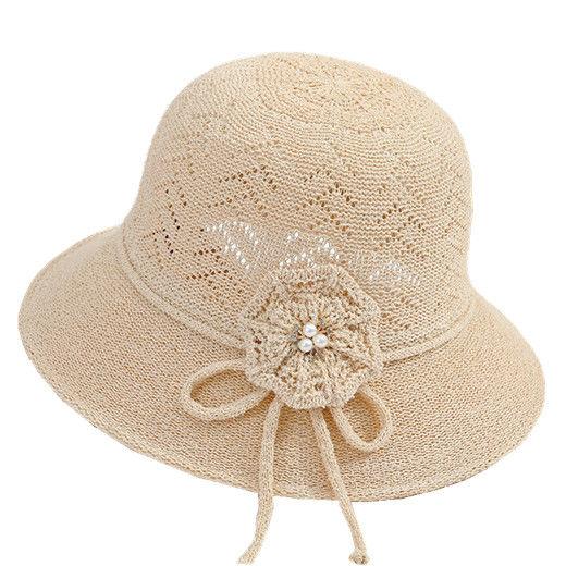 New Women's Sunshade Cool Hat Fashionable Summer Sun Hat Sunscreen and UV Resistant Flower Pot Hat