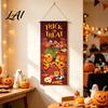Witch Theme Wall Decor Halloween Flag Banner Backdrop Spooky Pumpkin Ghost Hanging Decorative Photo Booth Backgrounds Background Decoration