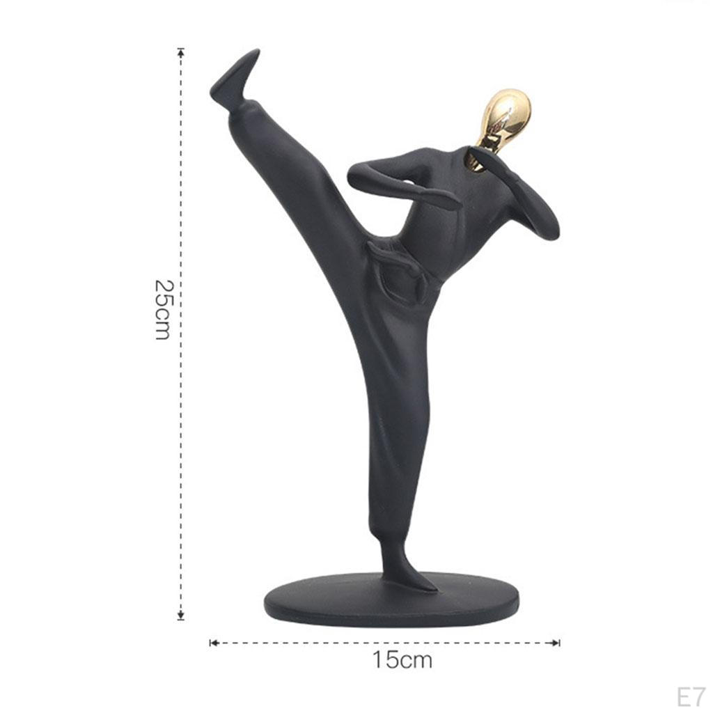 Abstract Resin Sports Sculpture - Modern Decoration for Office And House